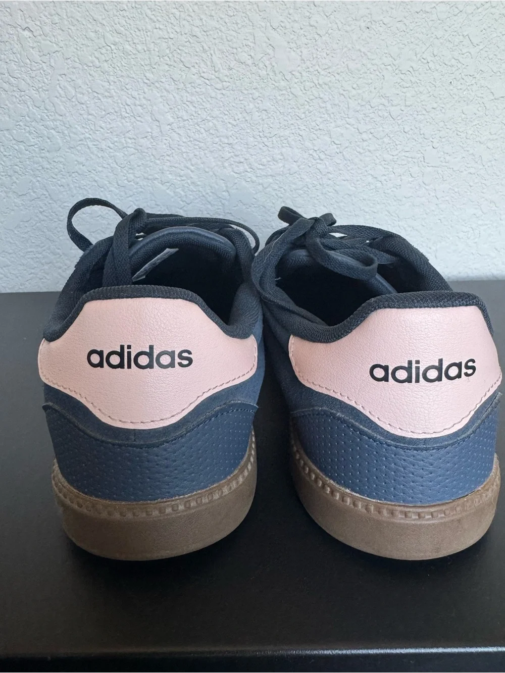 Adidas Women's Breaknet Sleek sneakers Aurora Ink and Blush Pink